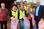 Graham Stuart MP Litter Picking with the Beverley Wombles