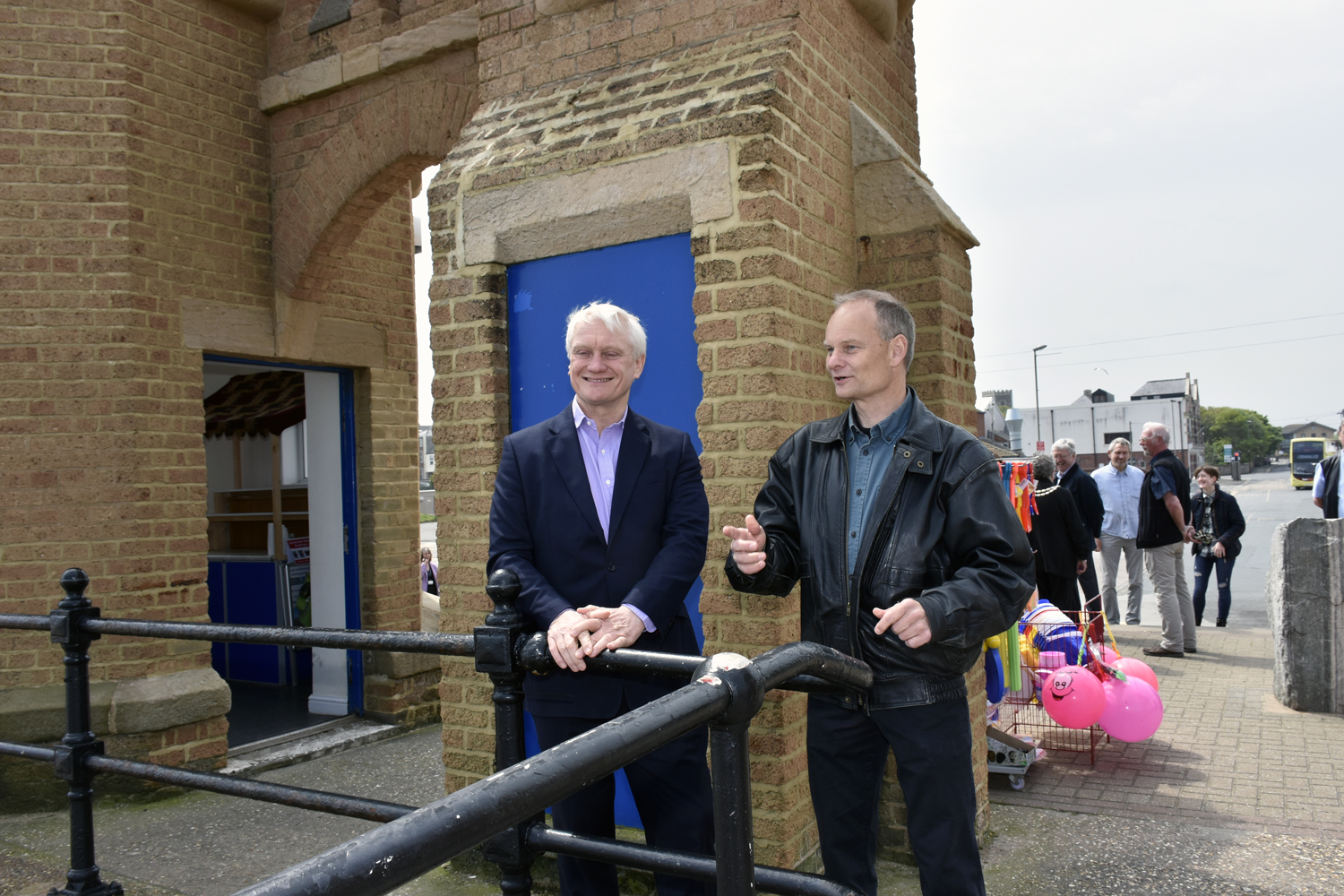 Graham with Torkel Larsen, Chair WPPA 