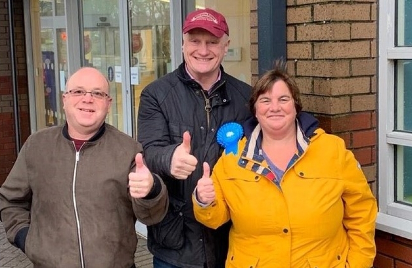 Graham meeting with residents of Newsham Gardens 