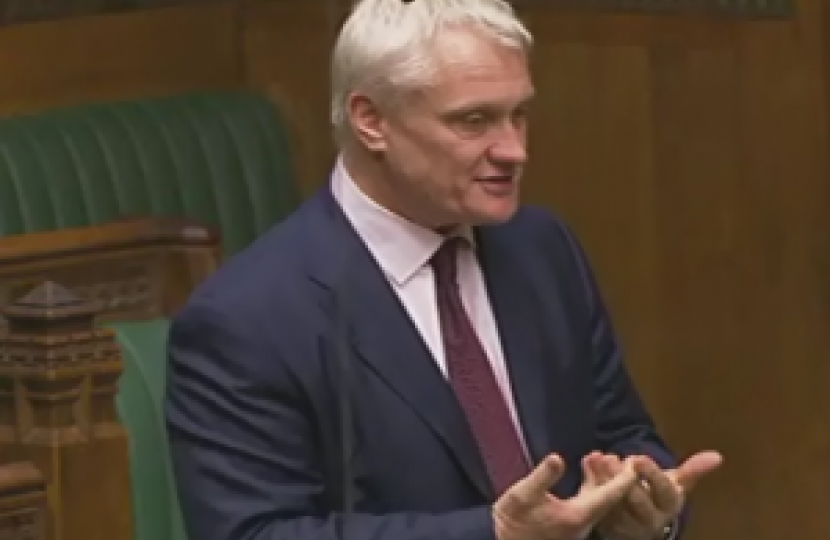 Graham debating in the House of Commons