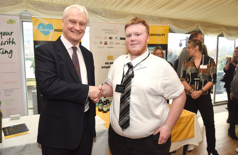 Graham Stuart MP and Callum Lax