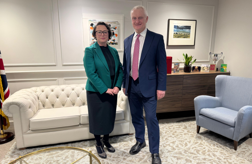 Graham Stuart MP with Catherine McKinnell MP