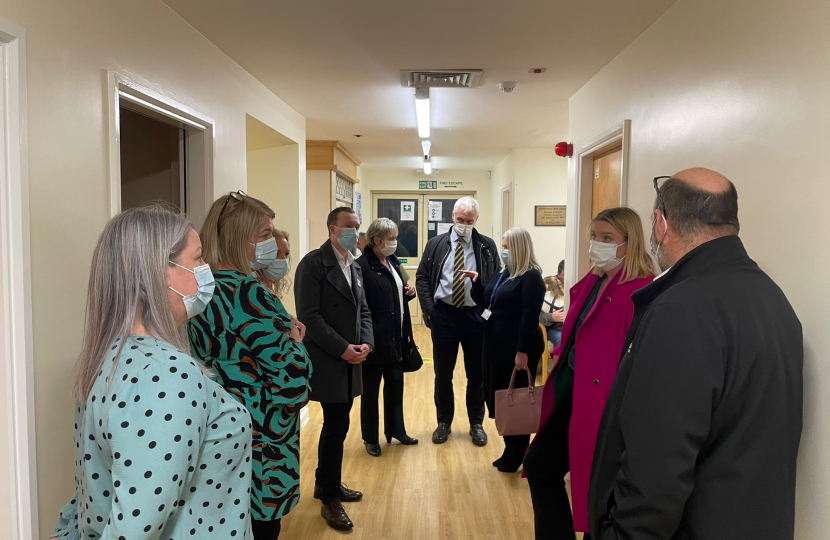 Graham Stuart at Withernsea Community Hospital