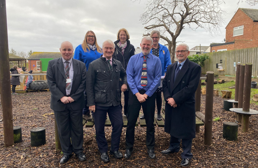 Graham Stuart MP at Paull Primary School