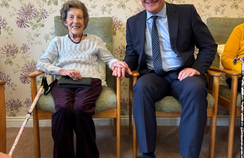 Graham Stuart and Yvonne at St Ellen's Court