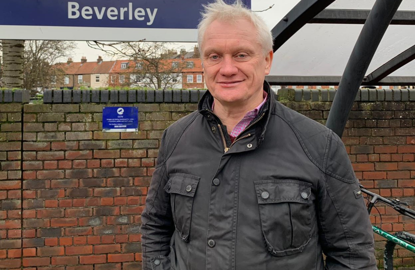 Graham at Beverley Station