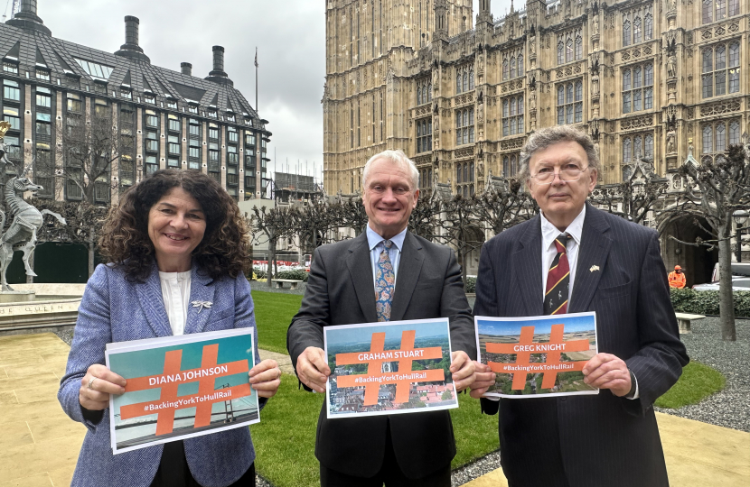 Rt Hon Graham Stuart MP, Sir Greg Knight MP and Dame Diana Johnson MP