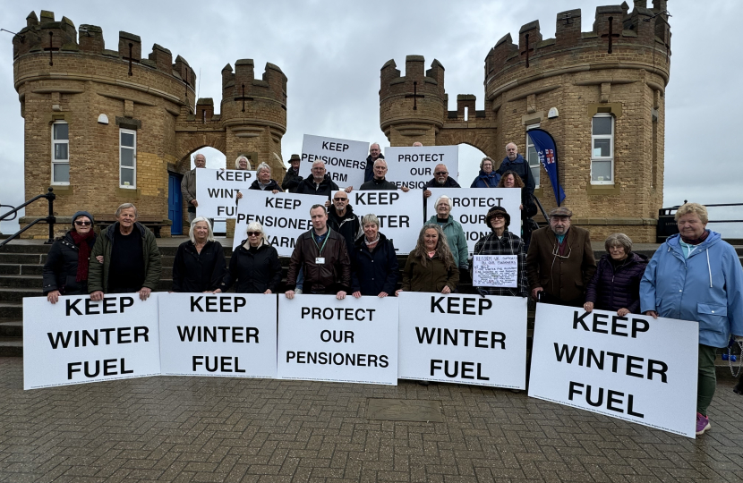 Withernsea Protest