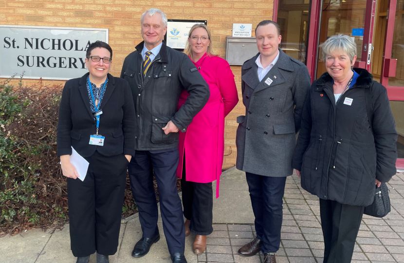 Graham Stuart MP Visits Holderness Health