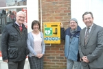 Graham, Tania Hoggarth (Boyes store manager), Willy McCutcheon and Mr Stephen Boyes (Regional Manager)