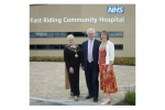 Graham outside East Riding Community Hospital