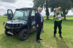 Graham Stuart MP with PC Kevin Jones