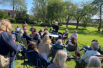 Graham Stuart MP Holding Anti Social Behaviour Meeting