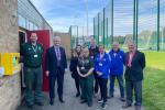  Warren Bostock, Graham, Francesca Madden, Jo Watson, Michael Sherrard, Dee Meade, Chris Lund and Andrew Milner at Hornsea School and Language College