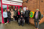 Graham Stuart MP with volunteers at Hedon Methodist Church