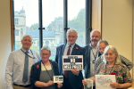 Campaigners in Parliament