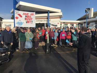 Hornsea Rally - Save our MIU