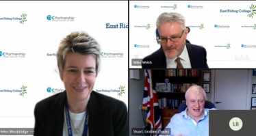 East Riding College virtual meeting 