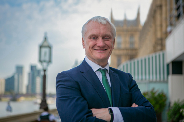 Graham at the House of Commons 