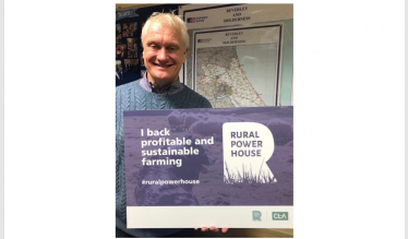 Graham with Rural Powerhouse poster