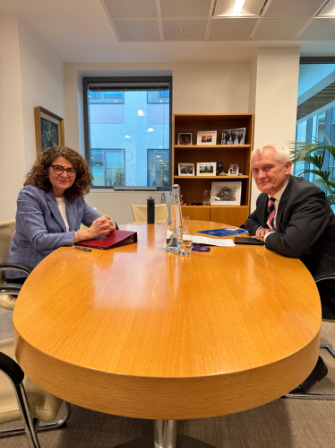 Graham Stuart MP with Dame Diana Johnson MP