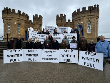 Withernsea Protest